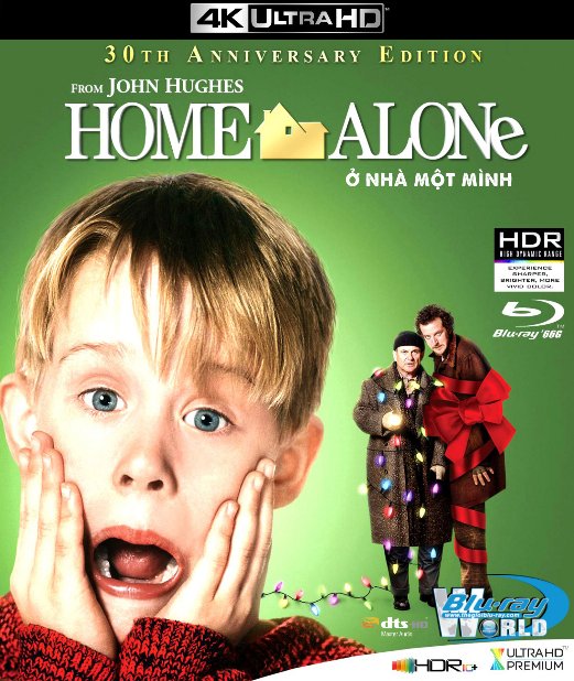 4KUHD-613. Home Alone - Ở Nhà Một Mình 4K-66G (DTS-HD MA 5.1 - HDR 10+)